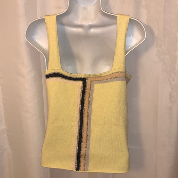 CHANEL size 40 cashmere tank top CRUISE 2001 - Picture 9 of 11
